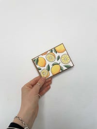Image 1 of Mini Plantable Notecard - A7 Lemons Wildflower Seed Notelet