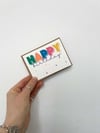Mini Plantable Notecard - Happy Birthday Wildflower Seed Notelet