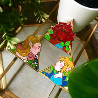 Triforce Flora Enamel Pins