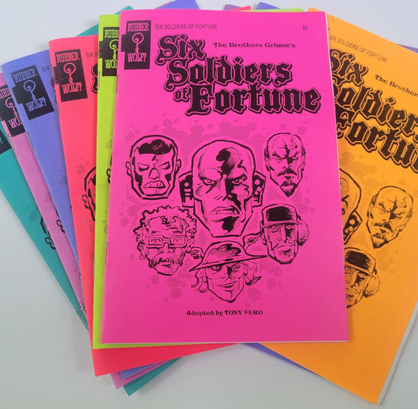 Image of Six Soldiers of Fortune mini comic