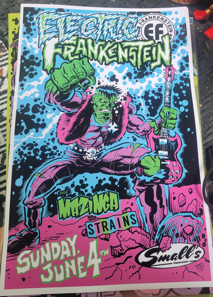 Image of Electric Frankenstein poster