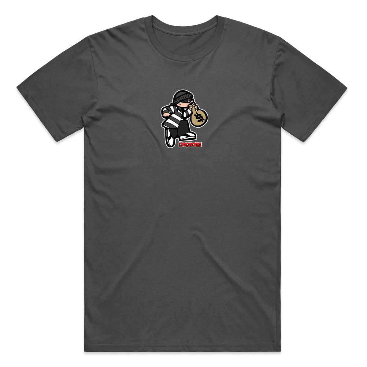 Image of Creepin on a Come Up tee charcoal