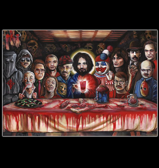 Image of SERIAL SUPPER 19x27" PRINT *OR* SIGNED & NUMBERED /50 SERIAL SUPPER 19x27" PRINT