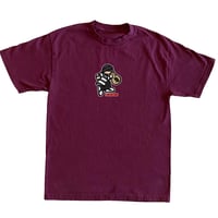 Image 1 of Creepin On A Come Up tee Maroon