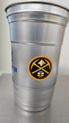 Image of Collectible Official Denver Nuggets Ball Arena NBA Finals METAL Cup 
