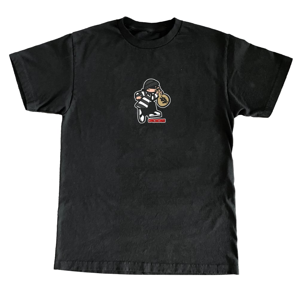 Image of Creepin On A Come Up Black Tee