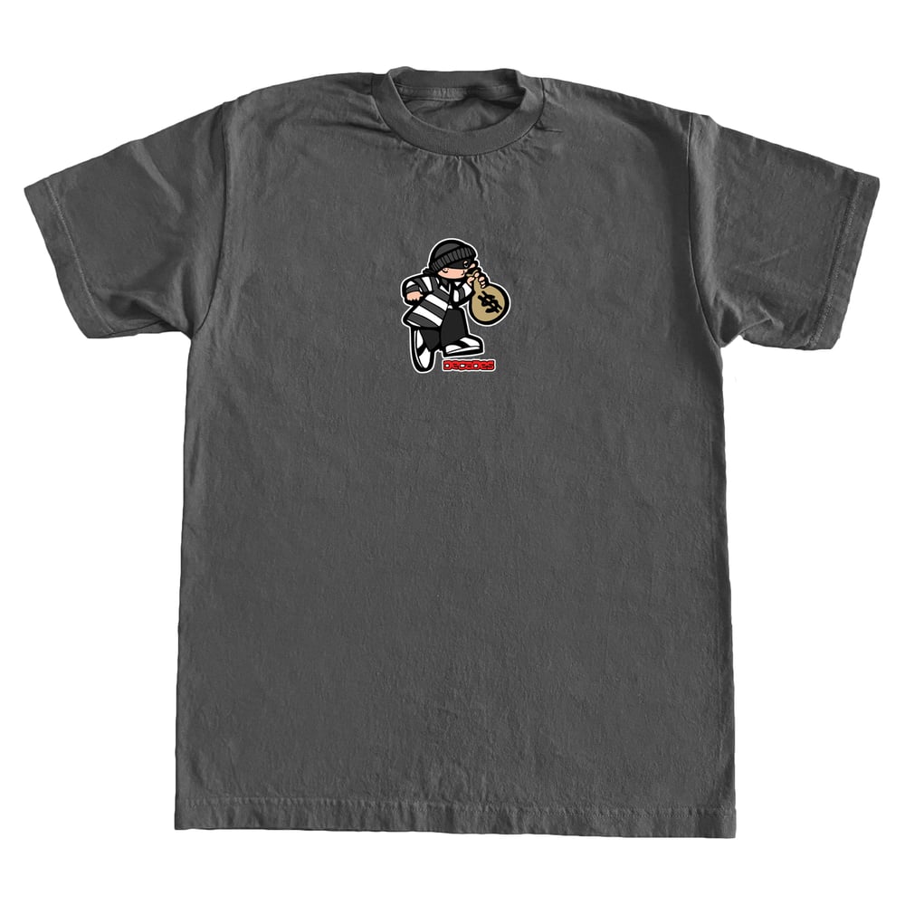 Image of Creepin on a Come Up tee charcoal