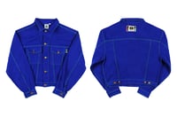Image 1 of Cross Colours - Classic Drop Shoulder Jacket - Cobalt Blue