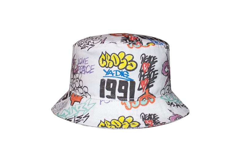 Image of Cross Colours - Graffiti Bucket Hat