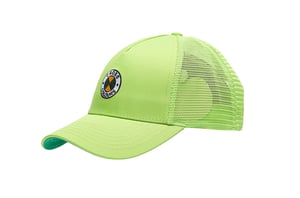 Image of Cross Colours - Pre-Curve Adjustable Hat - Lime Green