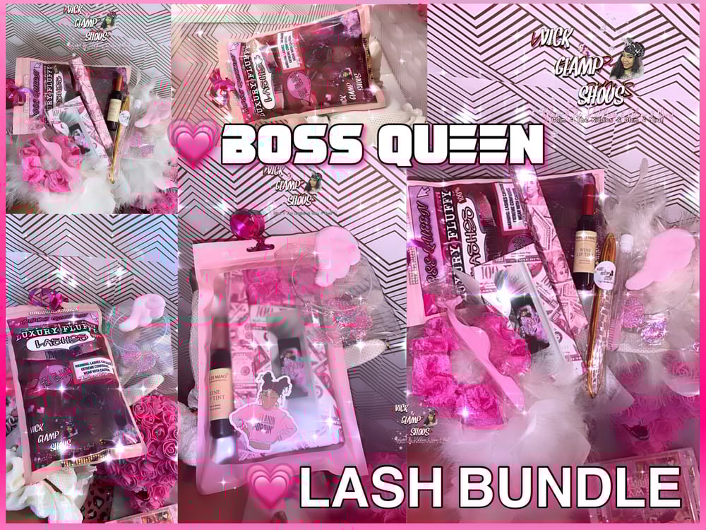 Image of 💎 BOSS QUEEN LASH BUNDLE|Fluffy Thick Lashes|Lash Bundle