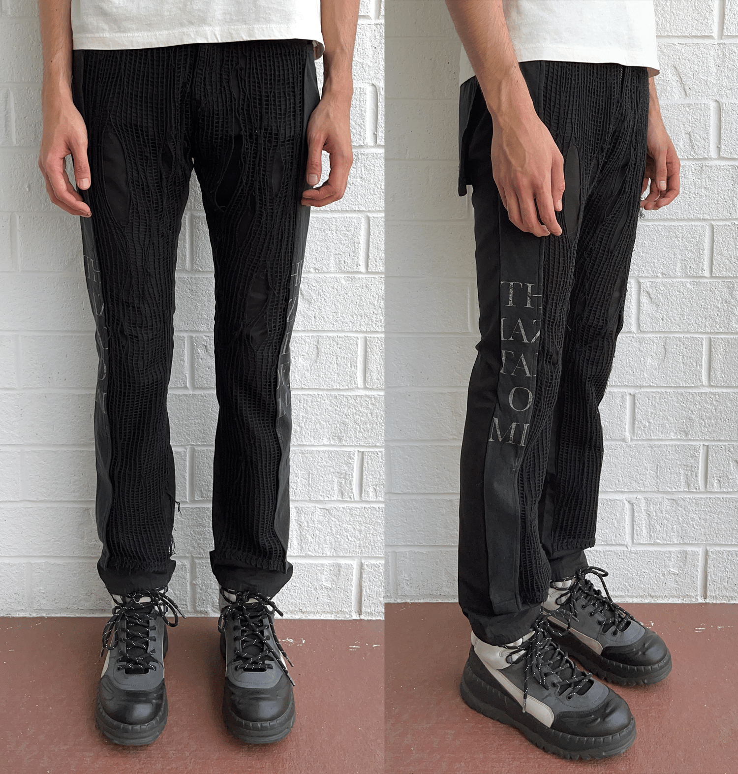 06 Undercover “ZAMIANG” Netted Pants - 2 | neverlandsupply