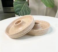 Image 1 of Blush Candlestick Holders 