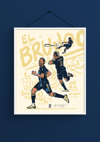 Image 2 of El Brujo's goal print