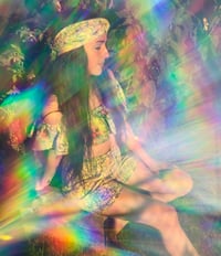 Image 4 of Kaleidoscope Leaves Top & Short Set