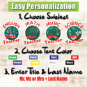 Custom Teacher Name Shirt, Personalized Teacher Team Shirts, Custom School Shirt