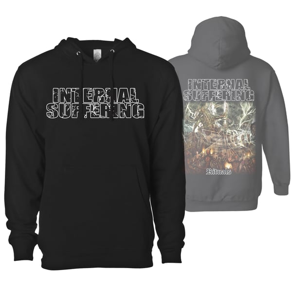 Image of INTERNAL SUFFERING "RITUALS" HOODIE