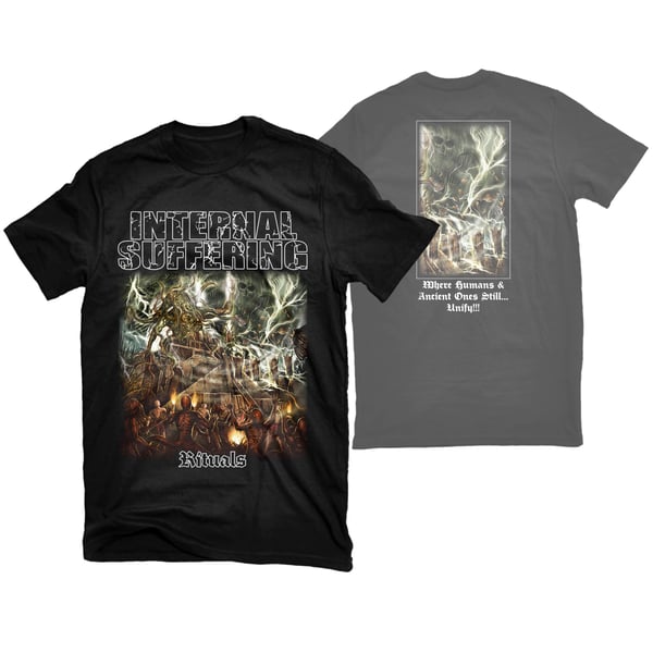 Image of INTERNAL SUFFERING "RITUALS" T-SHIRT