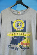 Image 2 of (XL) Indiana Pacers 40 Year Anniversary T-Shirt