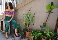 Image 3 of Laguna Sunset Off-Shoulder Bardot Top