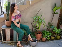 Image 4 of Laguna Sunset Off-Shoulder Bardot Top