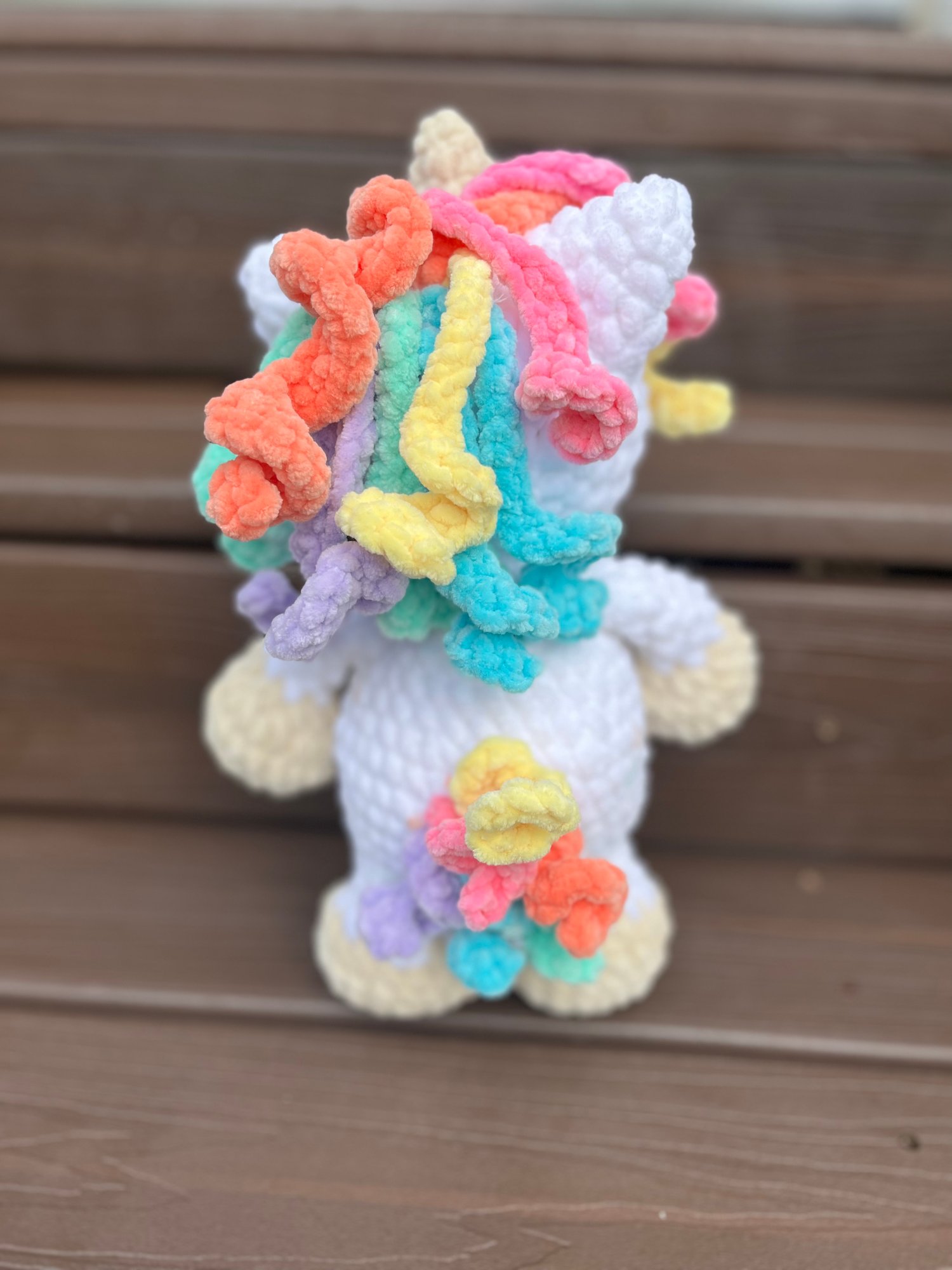 Image of Crochet Unicorn Plush