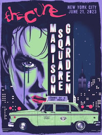 The Cure – NYC Event Poster June 21 – Colorway 1