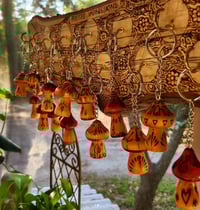 Image 2 of Mantra Mushroom Keychain