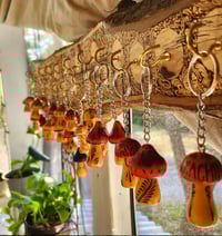 Image 1 of Mantra Mushroom Keychain