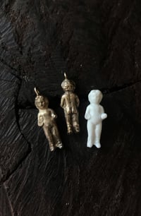 Image 1 of Frozen charlotte doll charm necklaces
