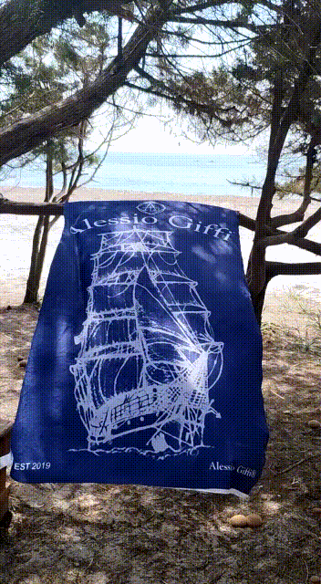 Image of Yacht beach towel