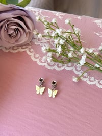 Image 1 of Yellow Butterflies (Silver)
