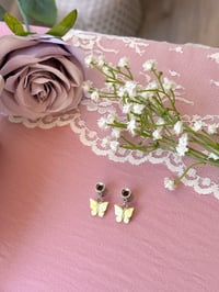 Image 2 of Yellow Butterflies (Silver)
