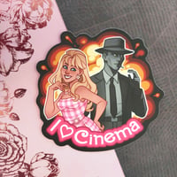 Barbenheimer sticker