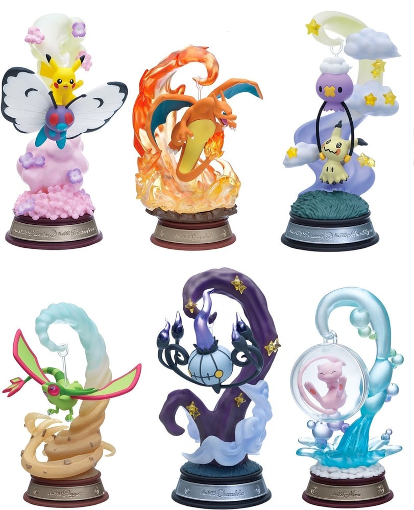 Image of Pokemon SWING VIGNETTE Collection 6 x RE-MENT