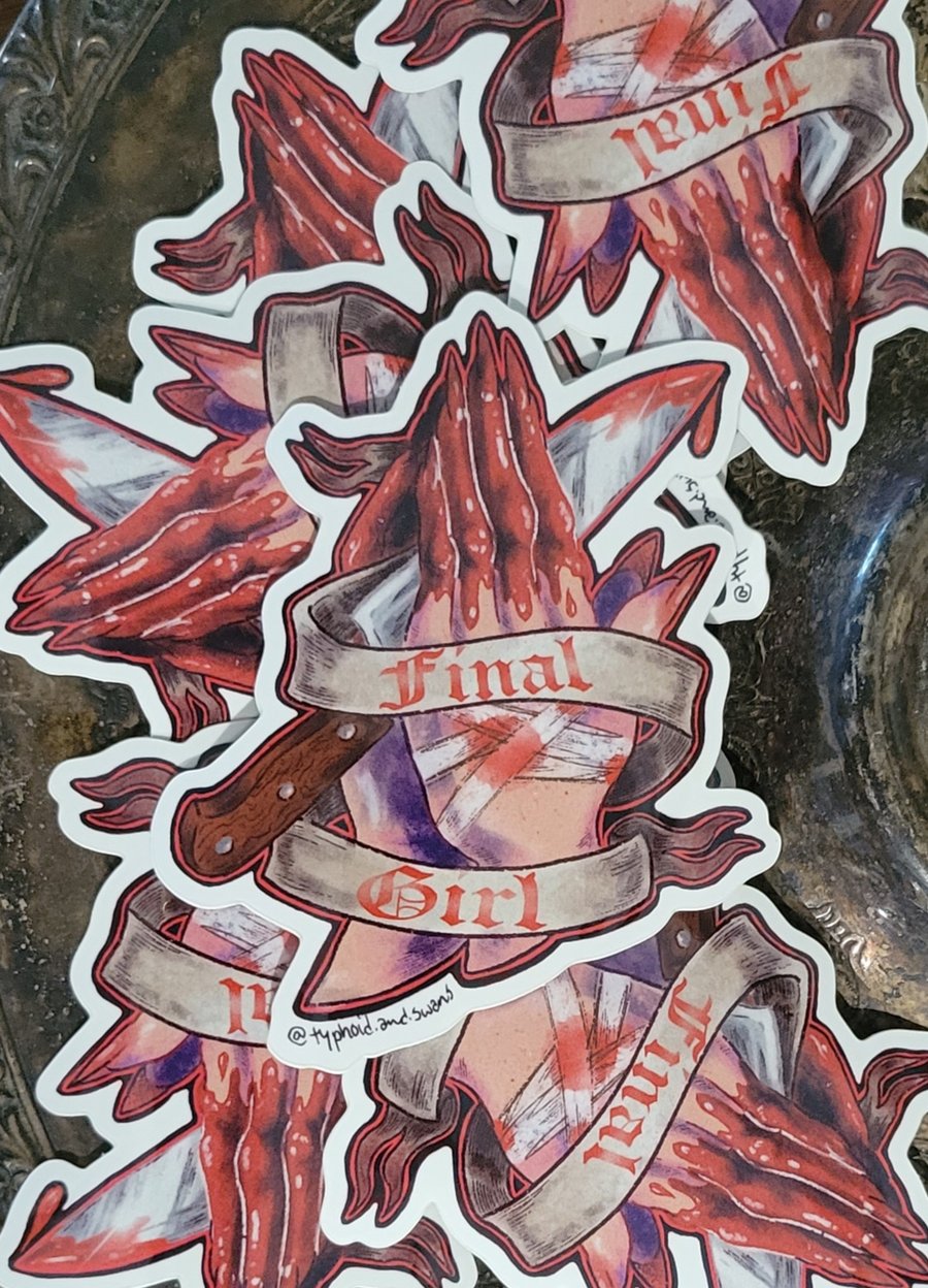 Image of Final Girl Prayer Sticker