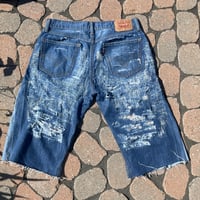 Image 2 of TNG Truly Distressed Jean Shorts