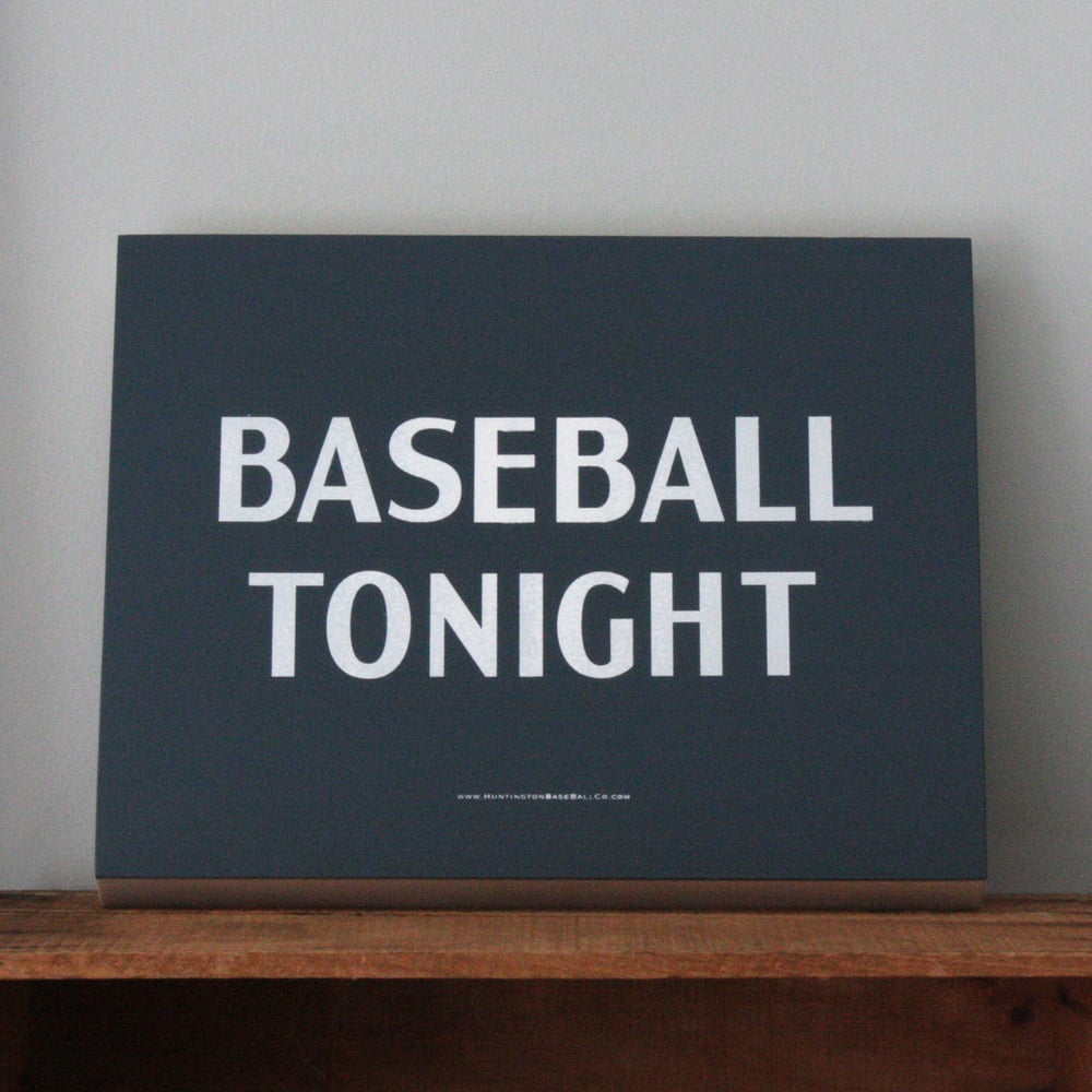 Image of Baseball Tonight Art Panel
