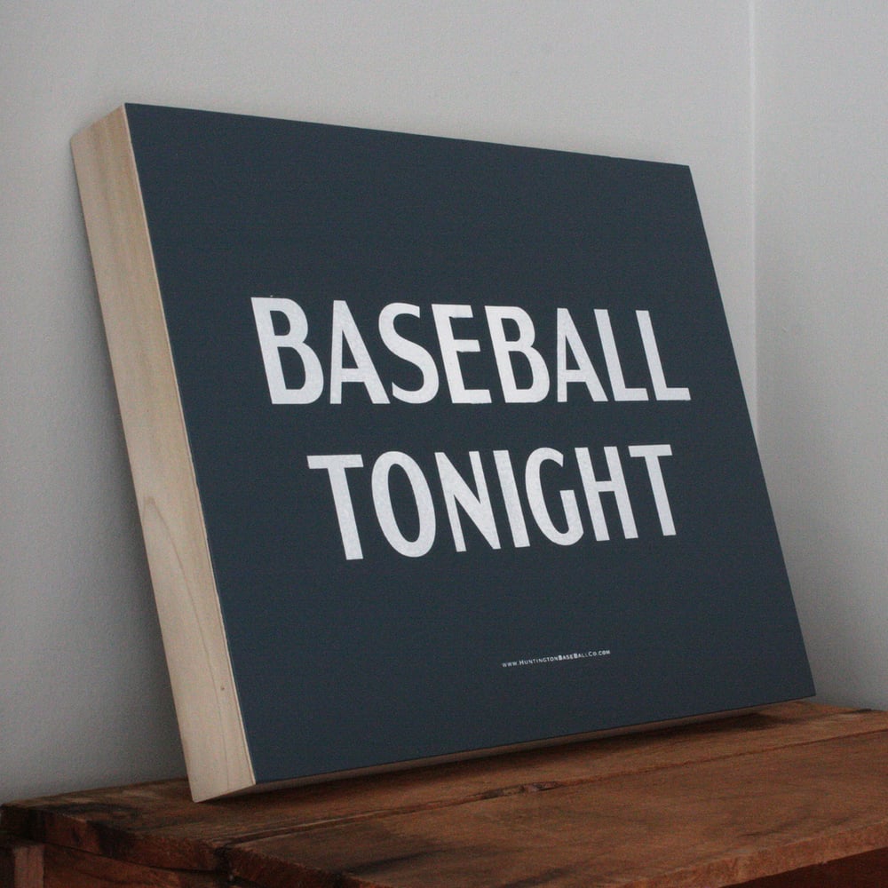 Image of Baseball Tonight Art Panel