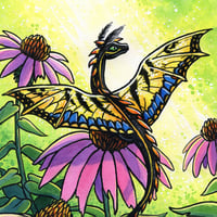 Image 1 of Swallowtail Dragon Magnet