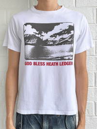 Image 4 of '08 Number (N)ine God Bless Heath Ledger Tee - 2