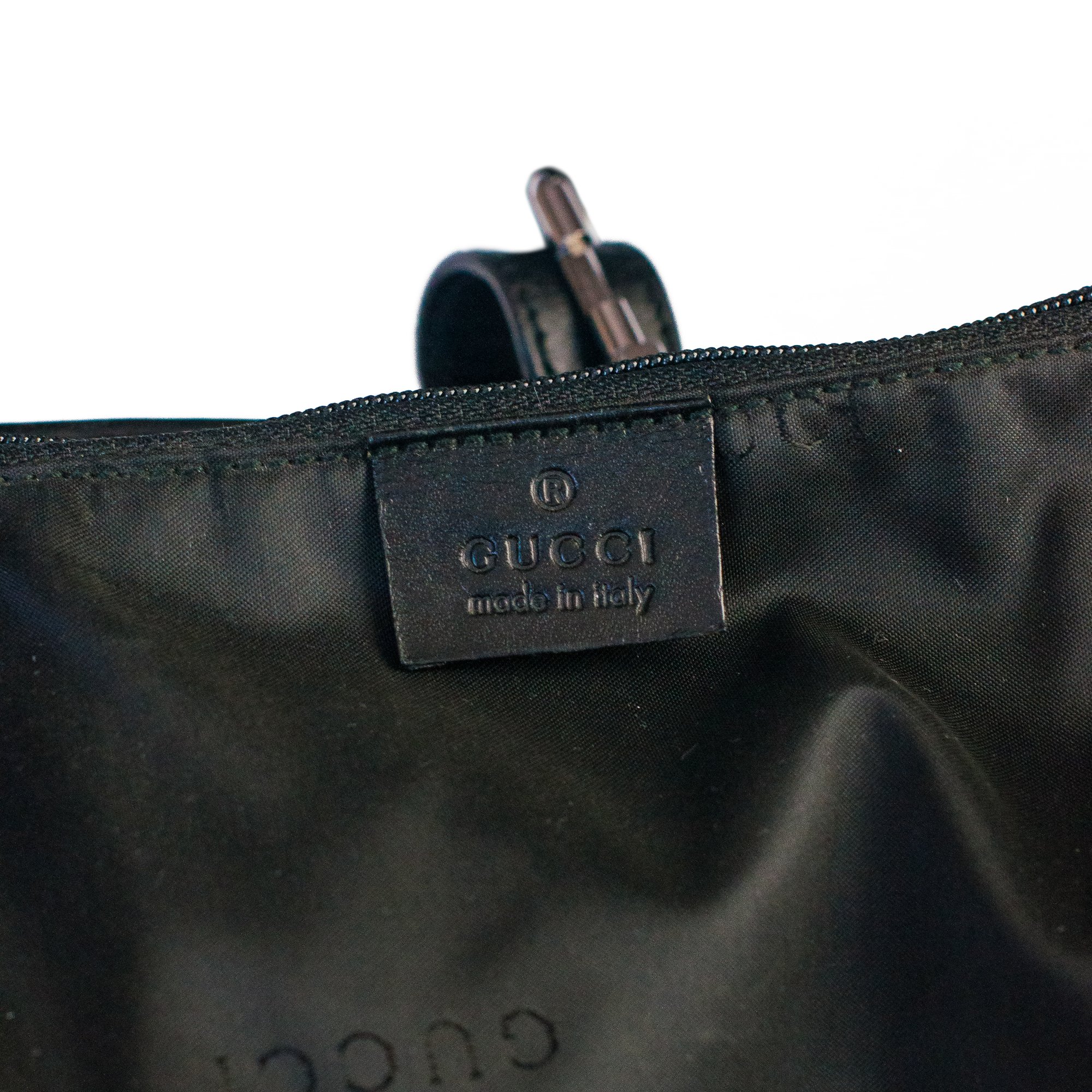 Image of Gucci Jackie Red Snakeskin Shoulder Bag