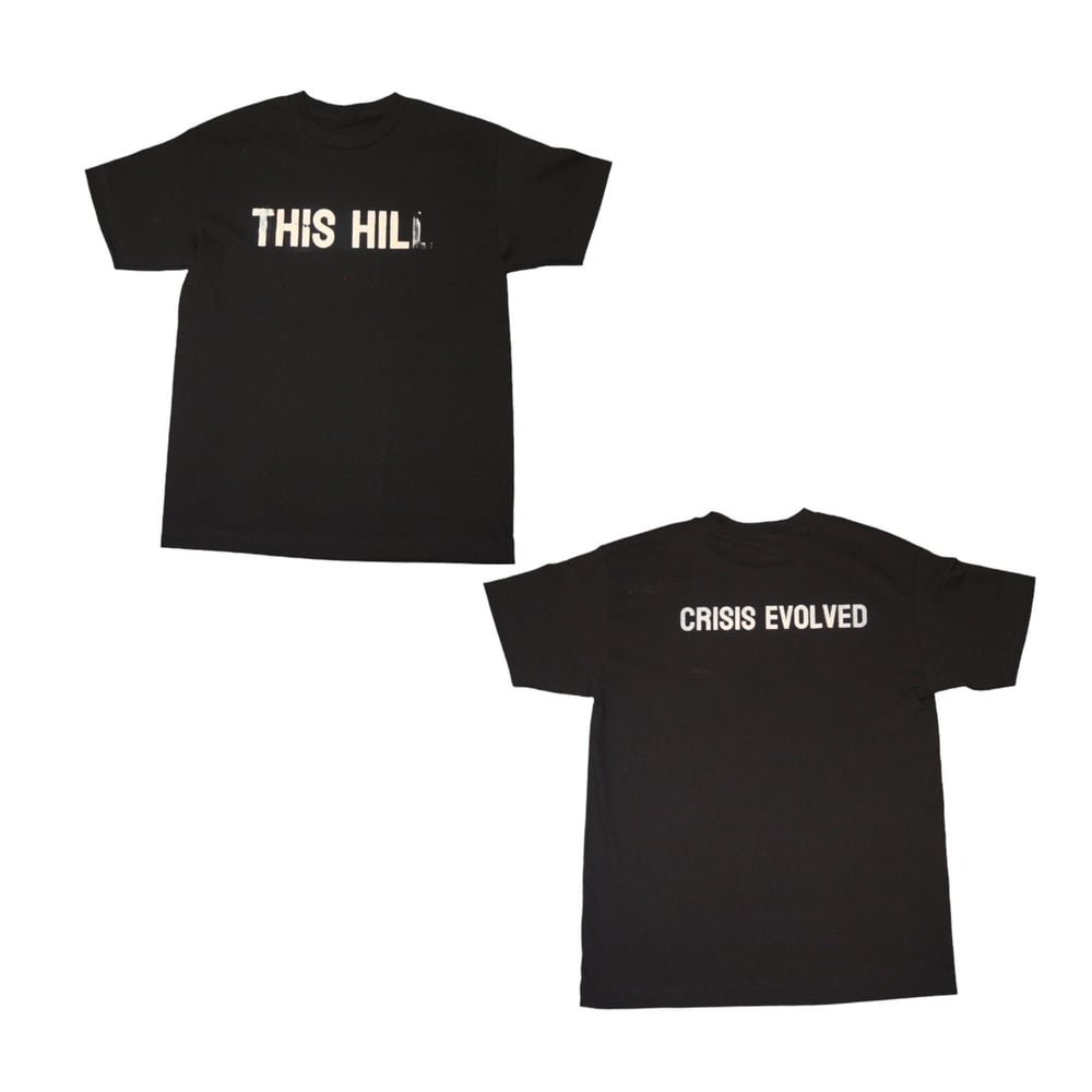 Image of "this hill" stucco print short sleeve