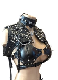Image 2 of Black studded bolero 