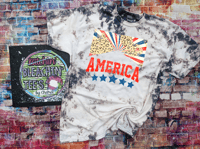America leopard stars and stripes