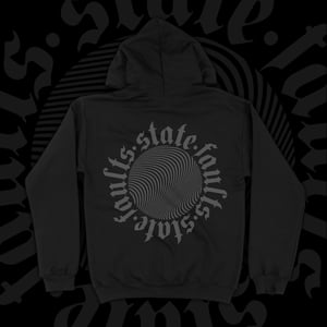 Image of "Goth Swirl" Pullover Hoodie