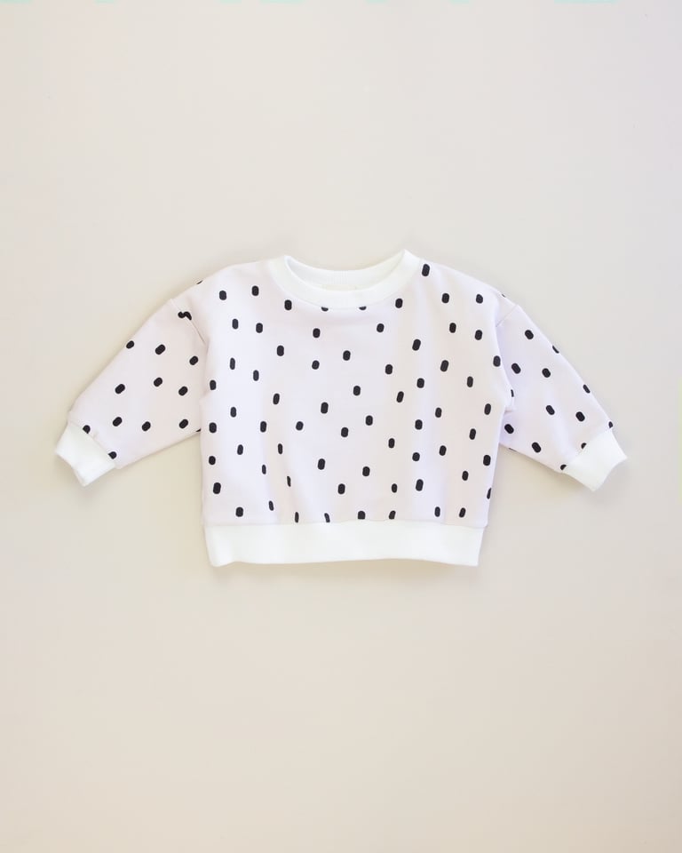 SWEAT CAMILLE pois