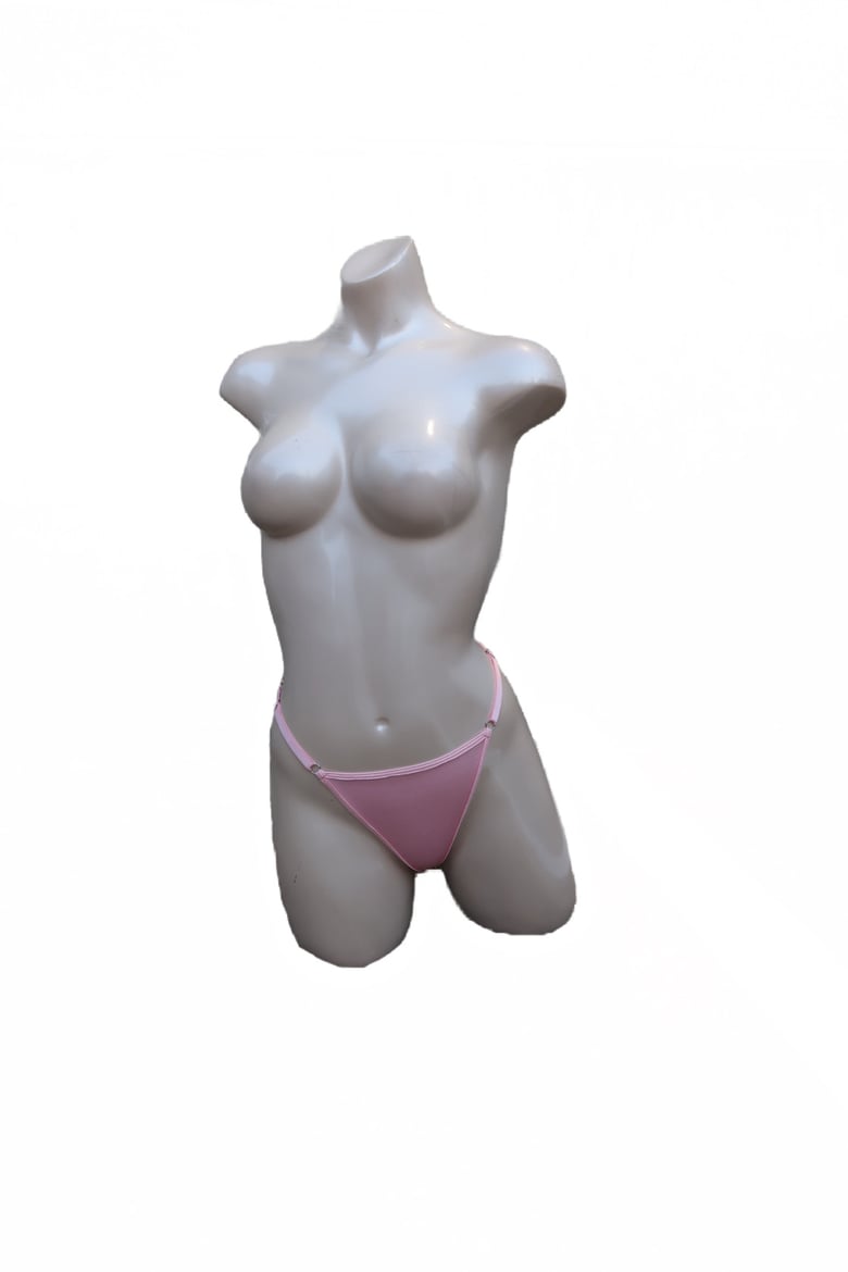 Image of Charm Thong (Baby Pink)