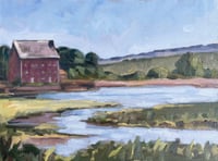 Image 1 of Yarmouth Mill, original oil painting 