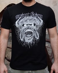 Image 1 of SMUT FAUN<br/> BnW Variant<br/> <small>Hand Printed Tee</small>